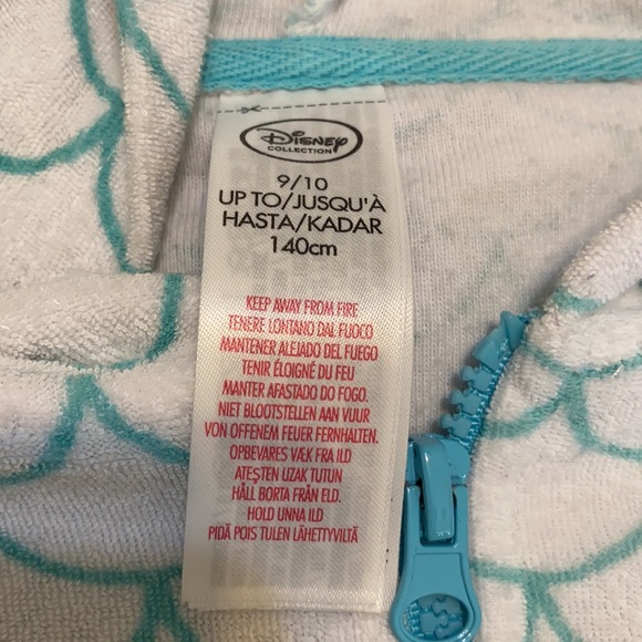 Little Mermaid Cover Up for Girls - Picture 5 of 5